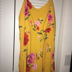 Old Navy cami fit & flare floral dress